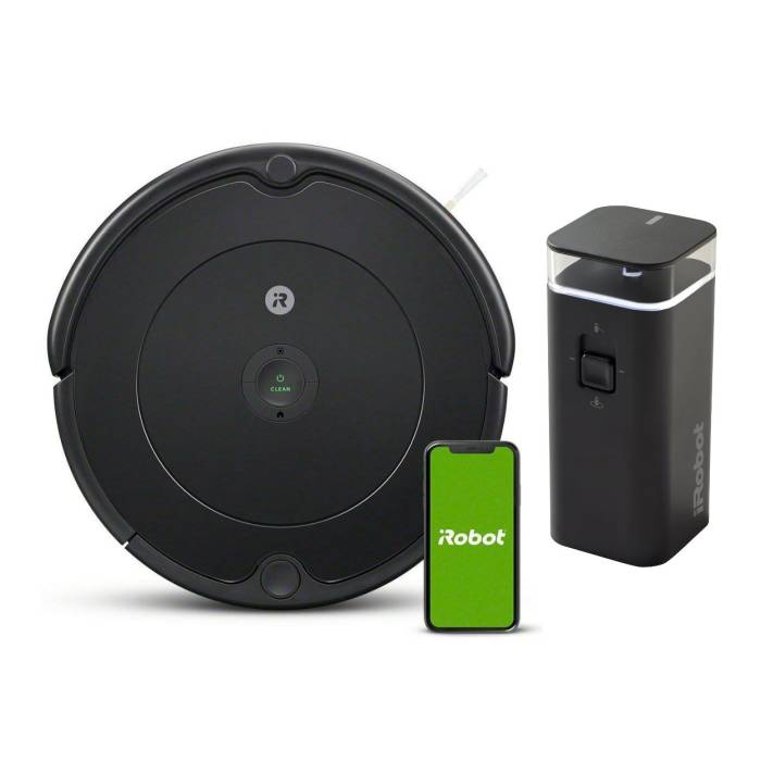 iRobot Roomba 694 Wi-Fi Connected Robot Vacuum with iRobot Roomba Dual Mode Virtual Wall Barrier Bundle