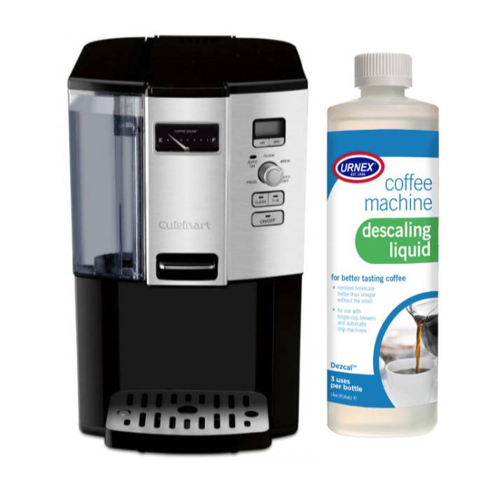 Cuisinart DCC-3000 12-Cup Coffee On Demand Programmable Coffeemaker with Coffee Machine Descaling Liquid
