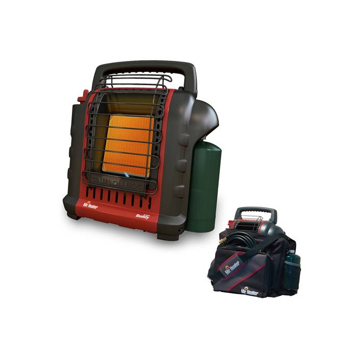 Mr. Heater F232000 Portable Buddy Heater with Portable Buddy Carry Bag