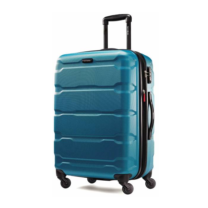 Samsonite OMNI PC 24" Spinner Suitcase Caribbean Blue