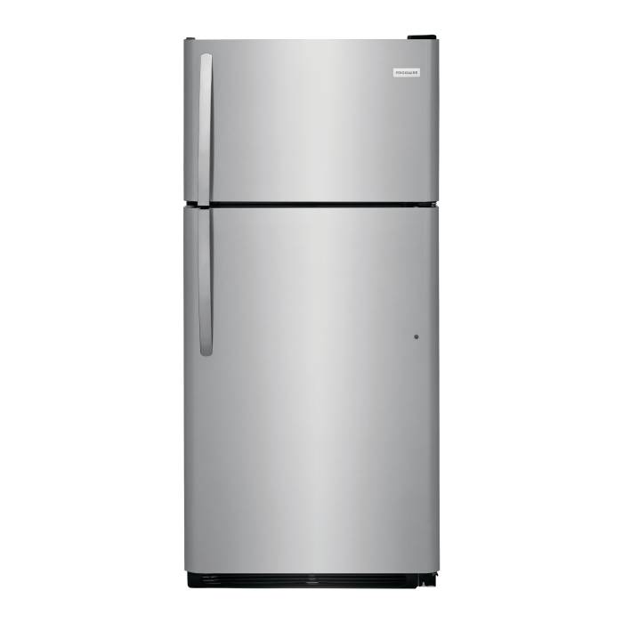 Frigidaire 18 Cubic-Feet Top Freezer Refrigerator (Stainless Steel)