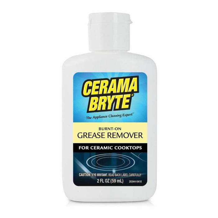 Cerama Bryte Burnt on Grease Remover, 2 Ounce Bottle