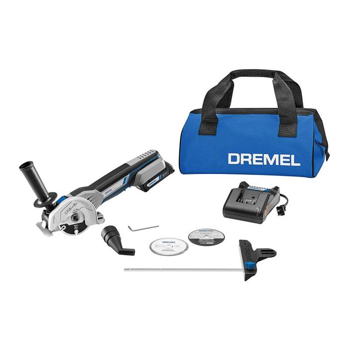 Dremel US20V-01 20V MAX Cordless Compact Saw Tool Kit