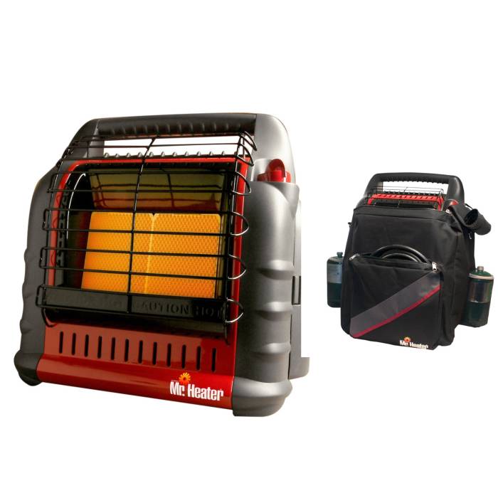 Mr. Heater Portable Big Buddy Propane Heater with Big Buddy Carry Case