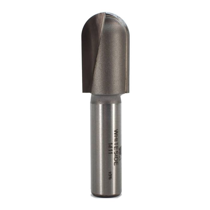 Whiteside Router Bits 1411 Round Nose Bit with 1/2-Inch Shank and 3/4-Inch Cutting Diameter